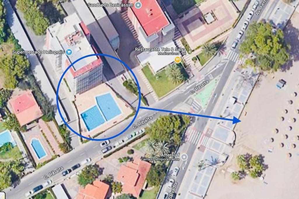 Apartamento Apto Moderno 1ª Linea De Playa